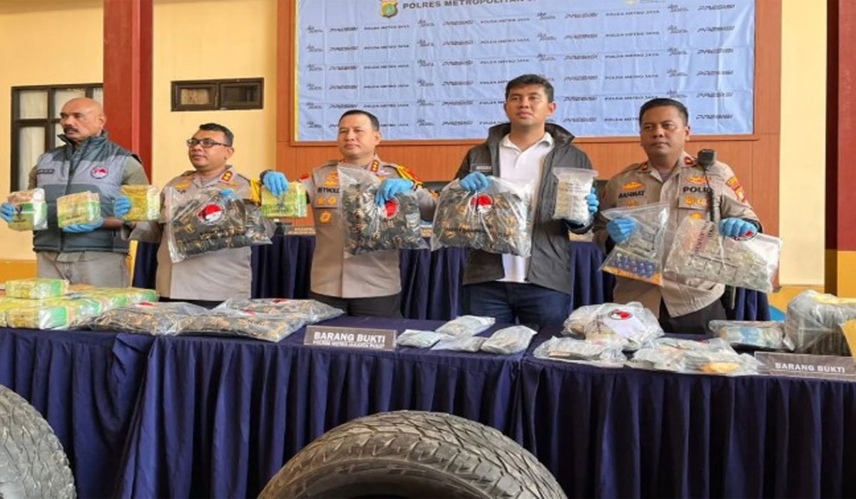 Mengejutkan! Polisi Bekuk Jaringan Narkotika Medan–Jakarta, Barang Bukti Capai 26,7 Kg